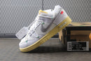 Nike Off-White Dunk Low The 50 Silver White