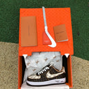 Nike Air Force 1 x Louis Vuitton LV com Mala