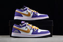 Nike Air Jordan 1 Low Drawstring Purple