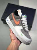 Nike Air Force 1 Low Red Eletric Green