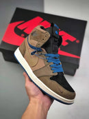 Air Jordan 1 High Switch Black Brown Blue