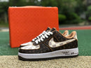 Nike Air Force 1 x Louis Vuitton LV com Mala