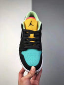 Nike Air Jordan 1 Low Black Aurora