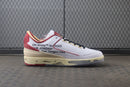 Nike Off-White x Air Jordan 2 Low White and Varsity Red
