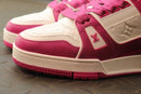 Louis Vuitton Trainer masculino Rosa