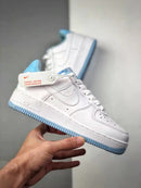 Nike Air Force 1 White Blueprint