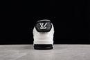 Louis Vuitton Trainer Black And White