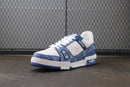 Louis Vuitton Trainer Masculino Azul Jeans