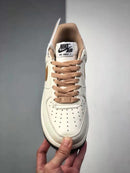 Nike Air Force 1 White Vachetta Tan