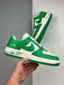 Nike Air Force 1 × Louis Vuitton Green