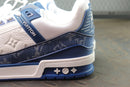 Louis Vuitton Trainer Masculino Azul Jeans