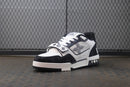 Louis Vuitton Trainer masculino Preto e Branco