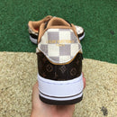 Nike Air Force 1 x Louis Vuitton LV com Mala