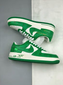 Nike Air Force 1 × Louis Vuitton Green