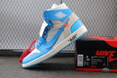 Nike Air Jordan 1 Retro High Off-White University Blue
