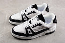 Louis Vuitton Trainer Black And White
