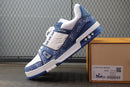 Louis Vuitton Trainer Masculino Azul Jeans