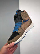 Air Jordan 1 High Switch Black Brown Blue