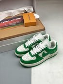 Nike Air Force 1 × Louis Vuitton Green