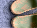 Chinelo Slide Adidas Yeezy Slides Magic Lime Desert Sand