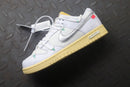Nike Off-White Dunk Low The 50 Silver White