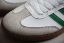 Tênis Adidas Samba OG branco e verde