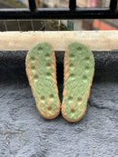 Chinelo Slide Adidas Yeezy Slides Magic Lime Desert Sand