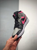 Nike Air Jordan Mid Black Hot Punch