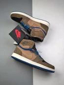 Air Jordan 1 High Switch Black Brown Blue