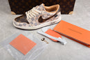 Tênis Louis Vuitton x Nike Air Jordan 1 Low OG Custom
