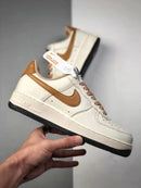 Nike Air Force 1 Low White and Brown