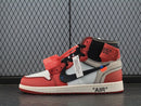 Nike Off-White Air Jordan 1 High University Red