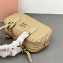 Bolsa Miu Miu - Bolsa mini com placa de logo