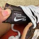 Nike Air Force 1 x Louis Vuitton LV com Mala