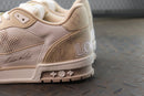 Tênis Louis Vuitton Trainer masculino Bege