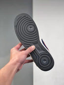 Nike Air Force 1 Mid Beige Dark Blue