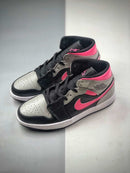 Nike Air Jordan Mid Black Hot Punch