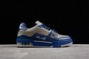 Louis Vuitton Trainer Blue And Grey