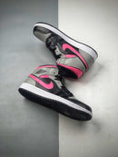 Nike Air Jordan Mid Black Hot Punch