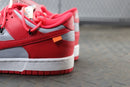 Nike Off-White × Dunk Low University Red