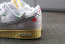 Nike Off-White Dunk Low The 50 Silver White