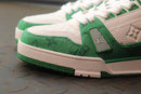 Louis Vuitton Trainer masculino Verde
