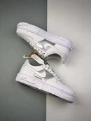 Nike Air Force 1 Pixel SE Branco e Prata