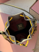 Bolsa Miu Miu - mini nécessaire em gabardine