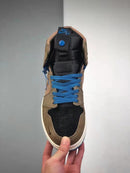 Air Jordan 1 High Switch Black Brown Blue