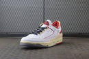 Nike Off-White x Air Jordan 2 Low White and Varsity Red