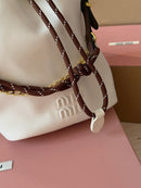 Bolsa Miu Miu - mini nécessaire em gabardine