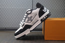 Louis Vuitton Trainer masculino Preto e Branco