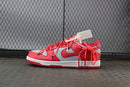 Nike Off-White × Dunk Low University Red