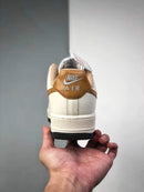 Nike Air Force 1 Low White and Brown